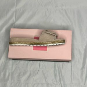 Kate Spade suede sandals